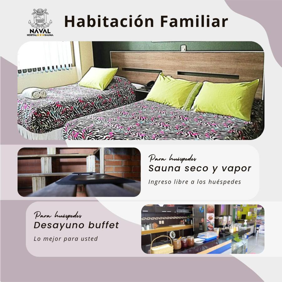 Hostal Naval Hotell La Paz Exteriör bild