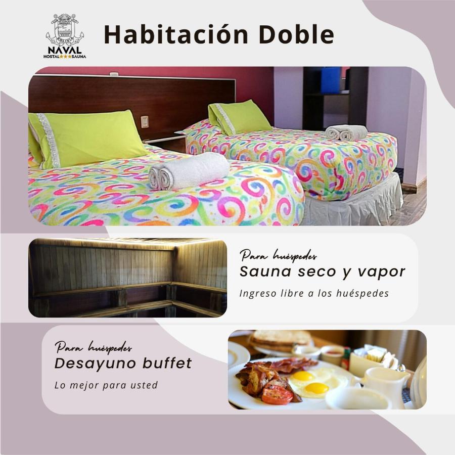Hostal Naval Hotell La Paz Exteriör bild