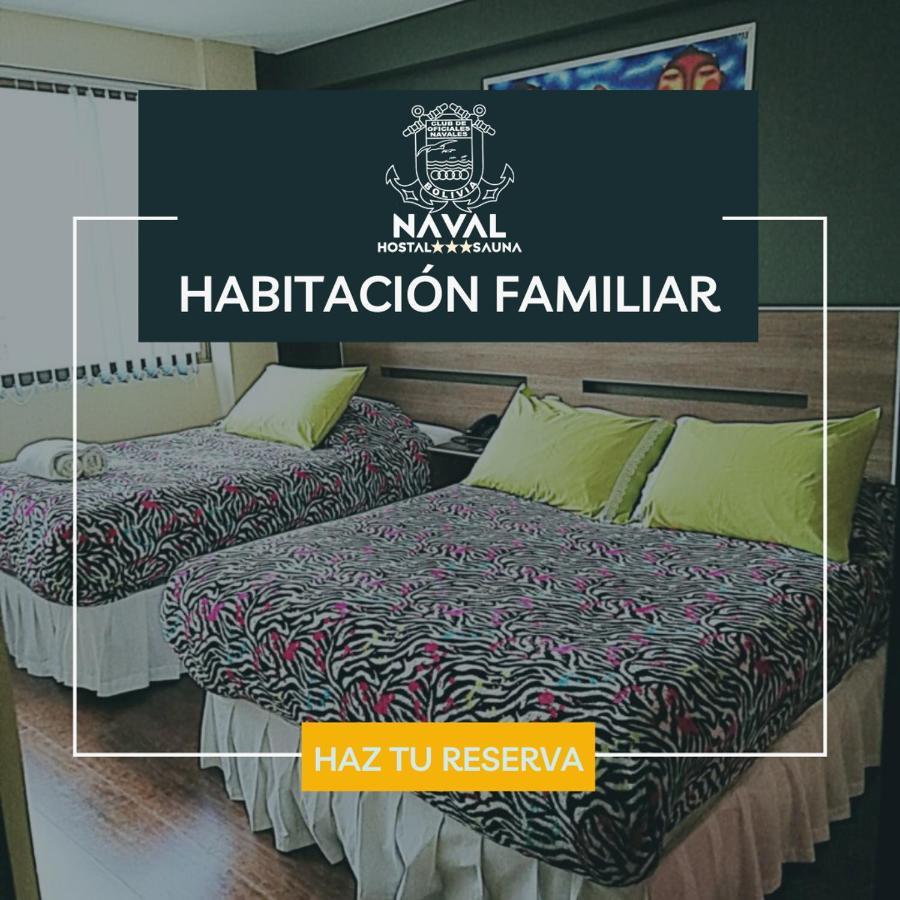 Hostal Naval Hotell La Paz Exteriör bild