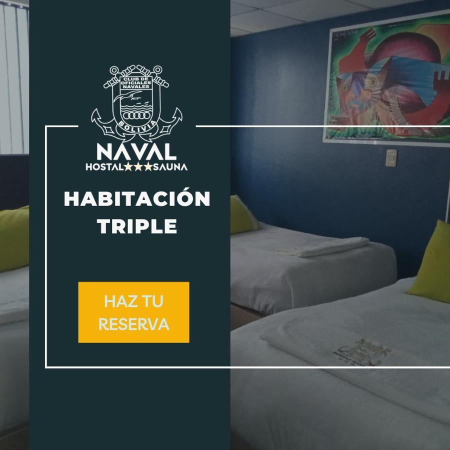 Hostal Naval Hotell La Paz Exteriör bild